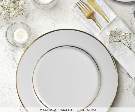 Jogo de Jantar Pérola Premium Branco | Westwing