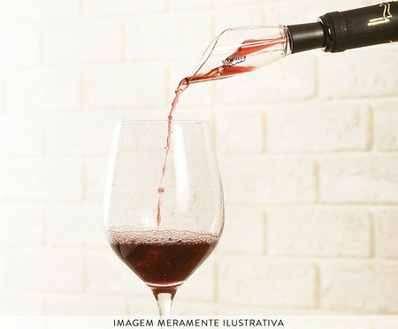 Aerador de Vinhos Tulip Preto | Westwing