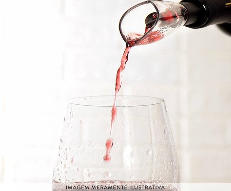 Aerador de Vinhos Tulip Preto | Westwing