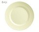Jogo de Pratos Rasos Soft Yellow, Amarelo | WestwingNow