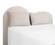 Cabeceira Com Almofadão Pillow Em Boucle Hill OffWhite, OffWhite | WestwingNow