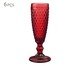 Jogo de Taças para Champanhe Diamond Vermelho I, Vermelho | WestwingNow