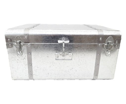 Baú Priviette Prata, Prata ou Metálico | WestwingNow