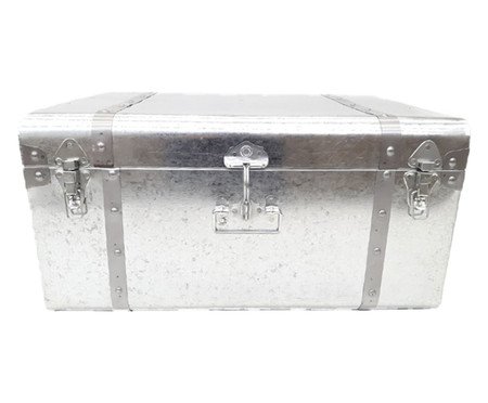 Baú Priviette Prata