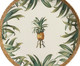 Jogo de Pratos Rasos Coup Pineapple Natural, Verde | WestwingNow