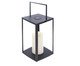 Lanterna com Vela Eletrônica Solar Preto, Preto | WestwingNow