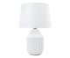 Abajur de Mesa com Base em Cerâmica Bivolt Branco, Branco | WestwingNow