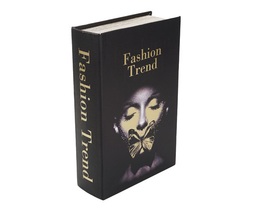 Livro-Caixa em MDF Fashion Trend, Colorido | WestwingNow