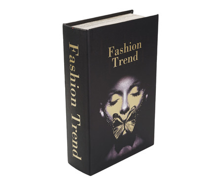 Livro-Caixa em MDF Fashion Trend