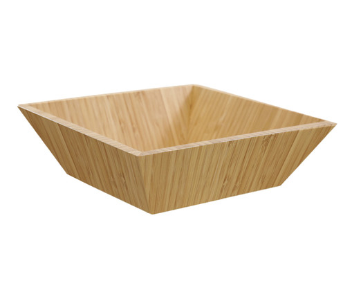 Bowl em Bambu Square Natural, Natural | WestwingNow