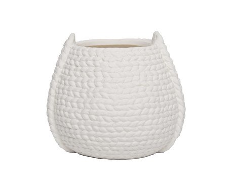 Vaso em Cerâmica Wings Branco I | Westwing