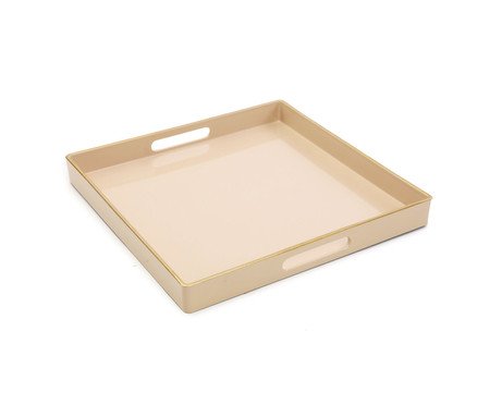 Bandeja Quadrada Sweet Bege | Westwing