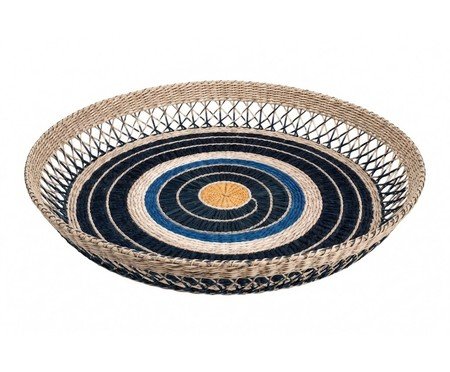 Cesta em Sea Grass Sunrise I Azul | Westwing
