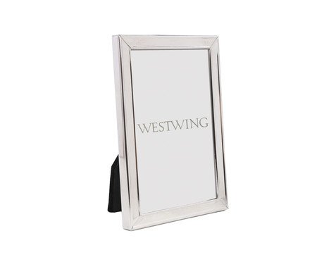 Porta-Retrato Cromado Chérie III Prateado | Westwing