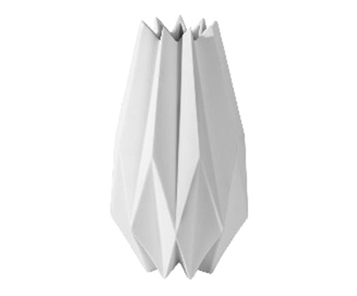 Vaso Origami Branco, Branco | WestwingNow