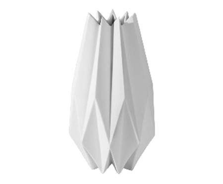 Vaso Origami Branco