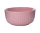 Bowl Canelado em Porcelana Gourmand Rosa, Rosa | WestwingNow