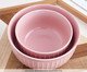 Bowl Canelado em Porcelana Gourmand Rosa, Rosa | WestwingNow