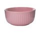 Bowl Canelado em Porcelana Gourmand Rosa, Rosa | WestwingNow