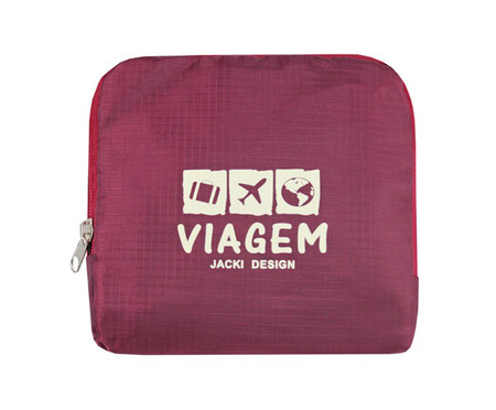 Bolsa de Viagem Dobrável Jami Vinho | WestwingNow