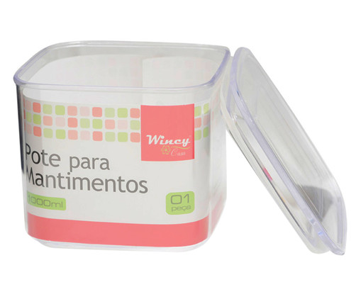 Pote para Mantimentos Nardo, Transparente | WestwingNow