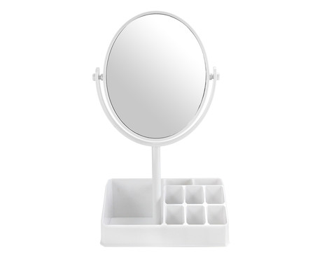 Espelho de Mesa com Divisórias Stella - Branco