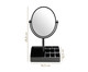 Espelho de Mesa com Divisórias Stella Preto - 16,5X28,8X16,5cm, Preto | WestwingNow