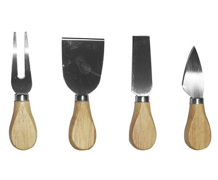 Jogo de Facas para Queijo Slice - Prateado | Westwing