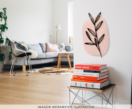 Escultura Planta Boho Rosa | WestwingNow