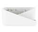 Porta-Maquiagem Glam Cosmetic Organizer Branco, Branco | WestwingNow