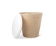 Banqueta Woodrow Storage Stool Branco, Natural | WestwingNow