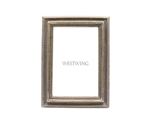 Porta-Retrato Numbrecht Bronze, Bronze | WestwingNow