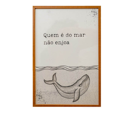 Quadro Mar Preto e Bege | WestwingNow