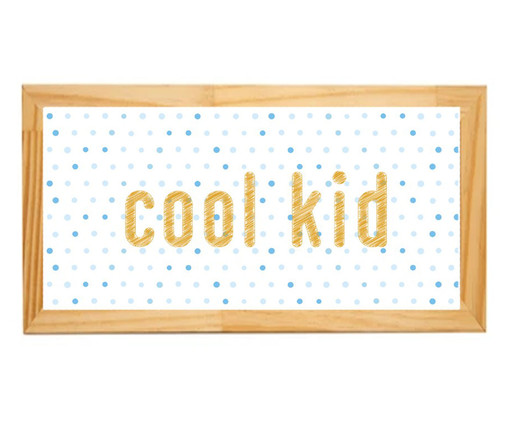 Quadro Cool Kid Ii, Colorido | WestwingNow