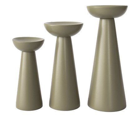 Jogo de Castiçais Font Laca | Westwing