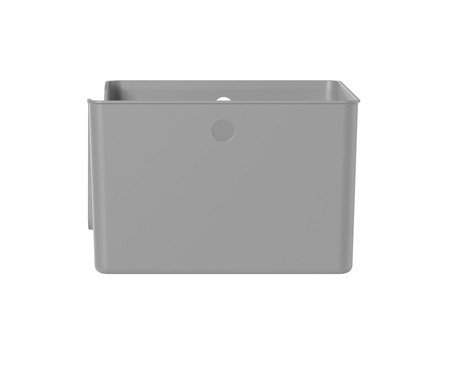 Cesto Flow com Abertura Frontal Chumbo | Westwing