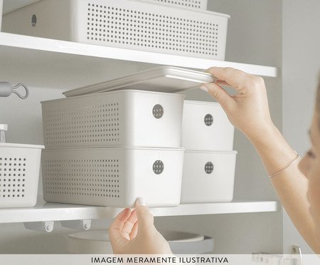 Cesto Flow Bege III | Westwing