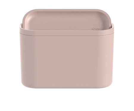 Lixeira de Bancada Basculante Bold Rosa - 1L | Westwing