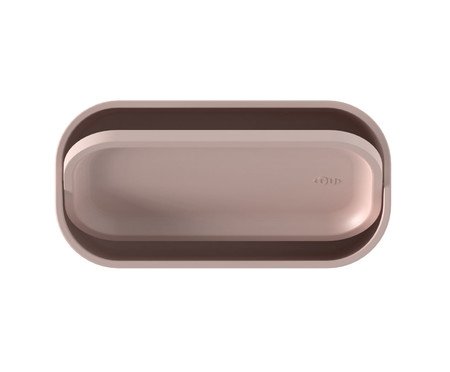 Lixeira de Bancada Basculante Bold Rosa - 1L | Westwing