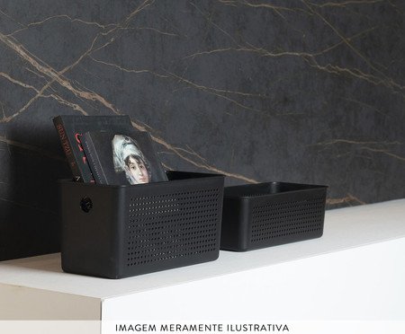 Cesto Flow Preto III | Westwing