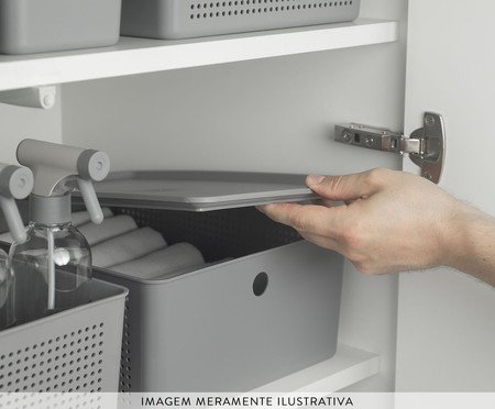 Tampa Cesto Flow Branco IV | Westwing