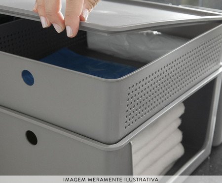 Tampa Cesto Flow Branco IV | Westwing