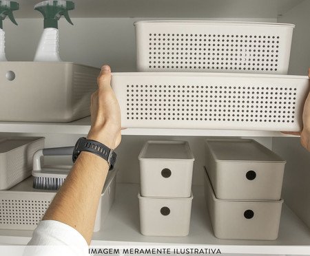 Cesto Flow Branco VI | Westwing