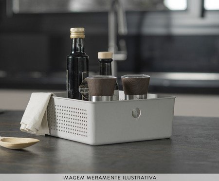 Cesto Flow Branco VI | Westwing