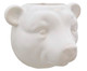 Cachepot de Parede em Porcelana Urso, Branco | WestwingNow