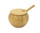 Açucareiro em Bambu com Colher Rustic, Natural | WestwingNow
