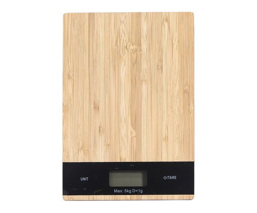Balança de Cozinha Digital Bambu Mensura, Natural | WestwingNow