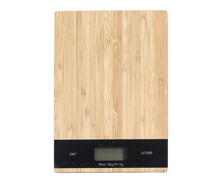 Balança de Cozinha Digital Bambu Mensura | Westwing