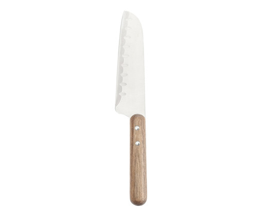 Faca Santoku com Cabo de Madeira Legacy, Marrom | WestwingNow