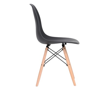 Cadeira Eames Wood - Preto | WestwingNow